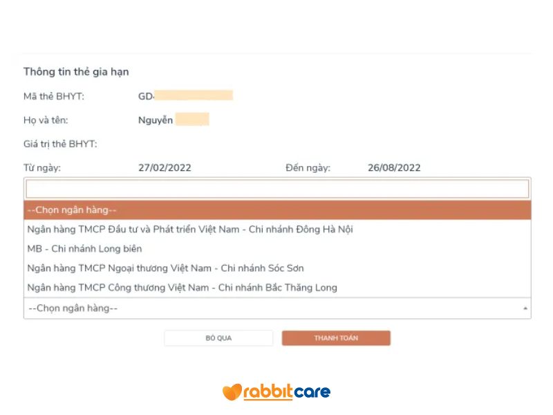 Lựa chọn Ngân hàng thụ hưởng theo quy định BHXH

